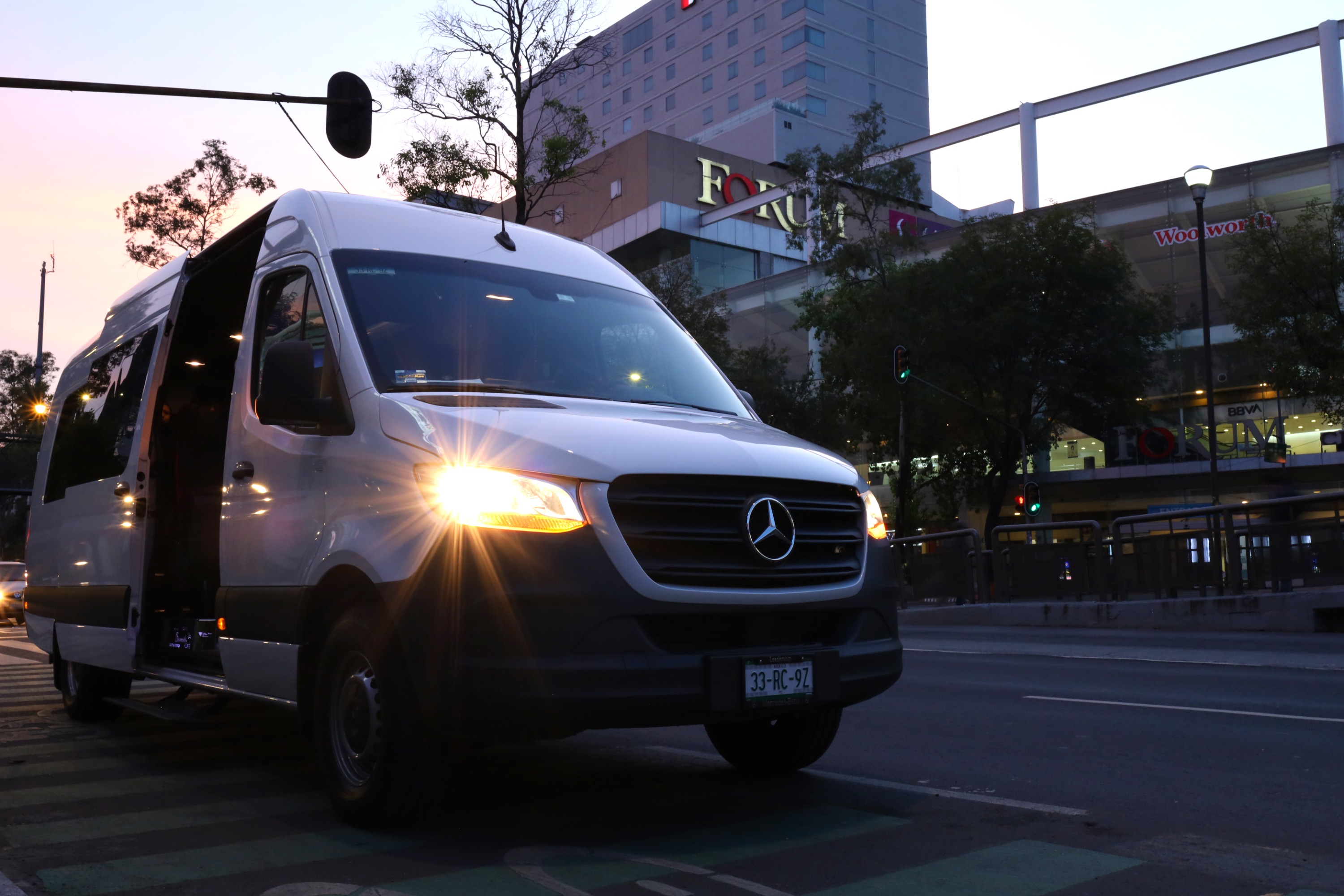 Sprinter de Unimex en un traslado